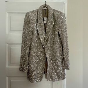 Express Sequin Blazer